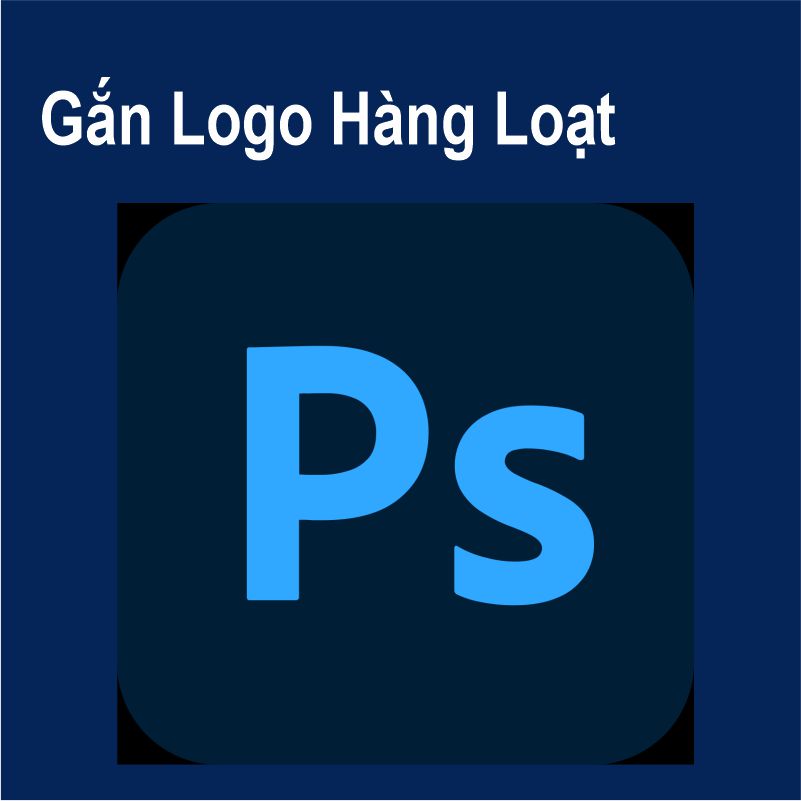 Action tự động gắn watermark