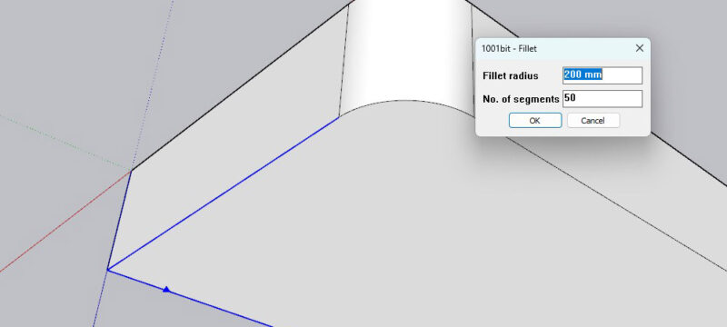 sử dụng lệnh Fillet 2 Edges – công cụ mạnh mẽ
