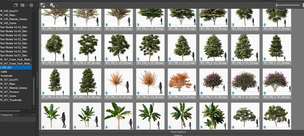 Thư viện tài nguyên phong phú, tích hợp plugin mạnh mẽ CỦA 3DSMAX