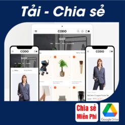 Tải Chia sẻ Them Wordpress bán áo quần Codo WooCommerce Miễn Phí