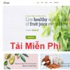 Tải chia sẻ Miễn phí Theme WordPress bán thực phẩm đẹp mới nhất