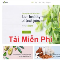 Tải chia sẻ Miễn phí Theme WordPress bán thực phẩm đẹp mới nhất