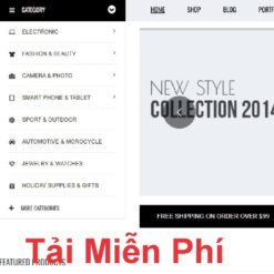 Tải chia sẻ miễn phí Theme thời trang và thể thao cho WordPress đẹp mới nhất