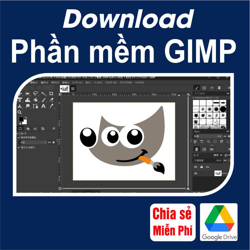 Tải download miễn phí phần mềm GIMP Mới Nhất
